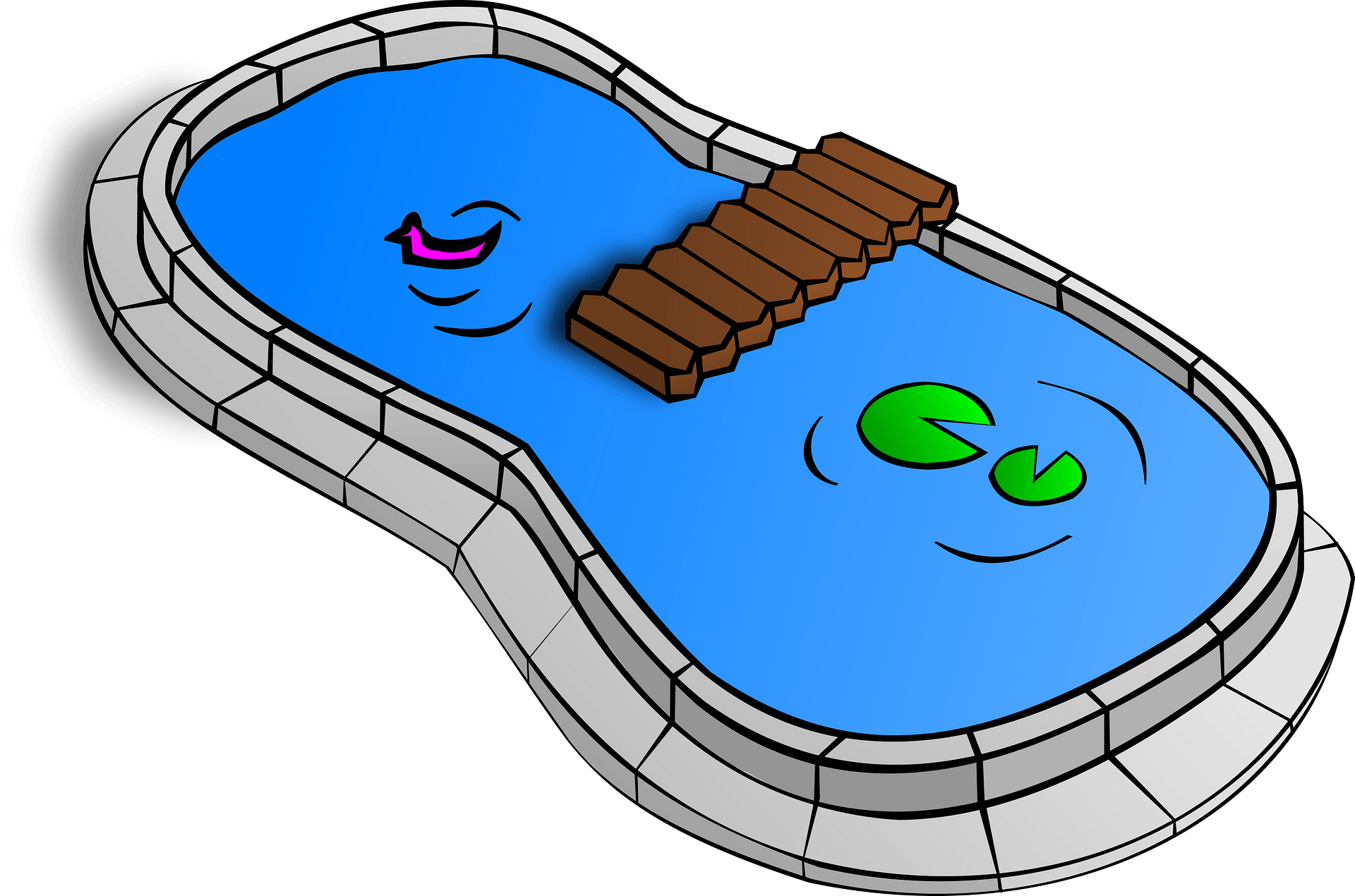 Pond Clip Art - Png Download (1920x1270), Png Download