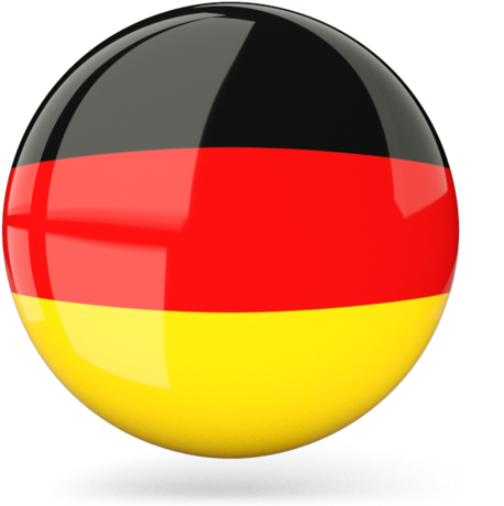 Germany Flag Png Transparent Images - Germany Flag Circle Png Clipart (640x480), Png Download