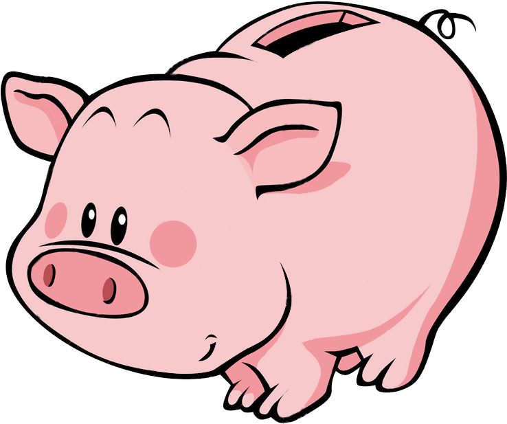 Banner - Pig Money Box Clipart - Png Download (760x706), Png Download