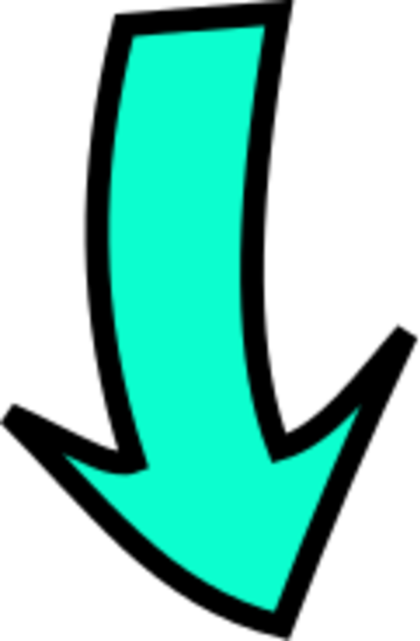Curved Crown Clipart Clipart Arrow Pointing Down - Arrow Pointing Down Png Transparent Png (600x914), Png Download