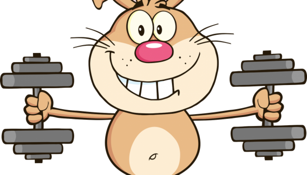 Easter - Fitness Corner - Energy From Food Cartoon Clipart (1024x585), Png Download