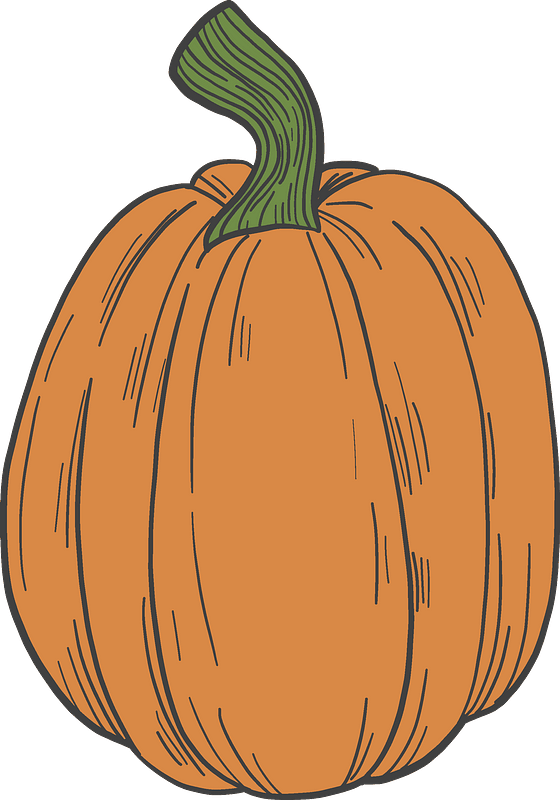 Pumpkin Clipart - Pumpkin - Png Download (560x800), Png Download