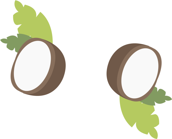 Coconut Oil Large Illustrations - Coconut Oil Clipart (800x800), Png Download