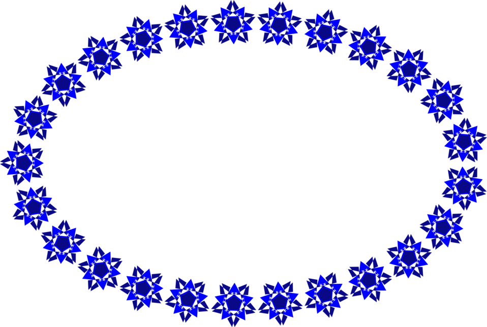 Border Blue - Bracciali Per Uomo Economici Clipart (958x644), Png Download