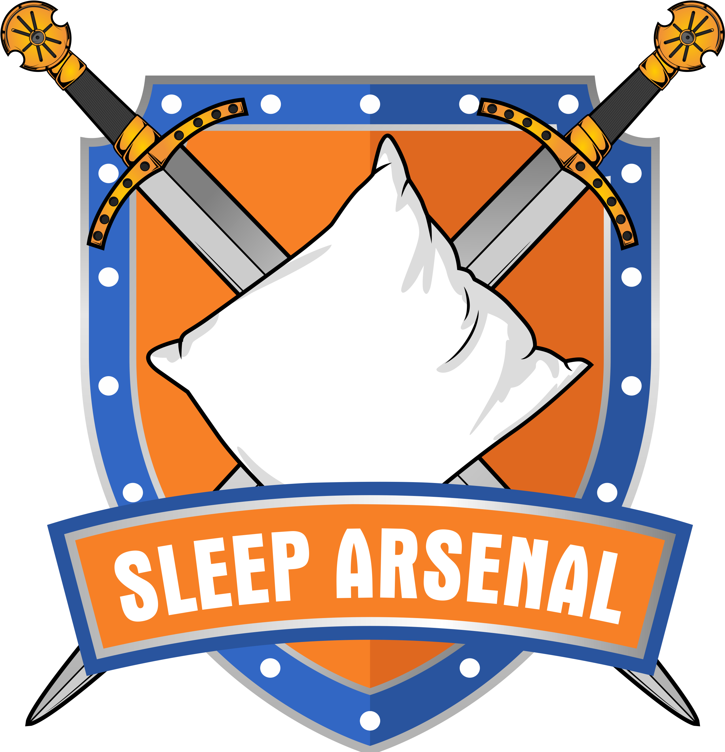 Clipart Sleeping Sleeping Bag Pillow - Png Download (2700x2700), Png Download