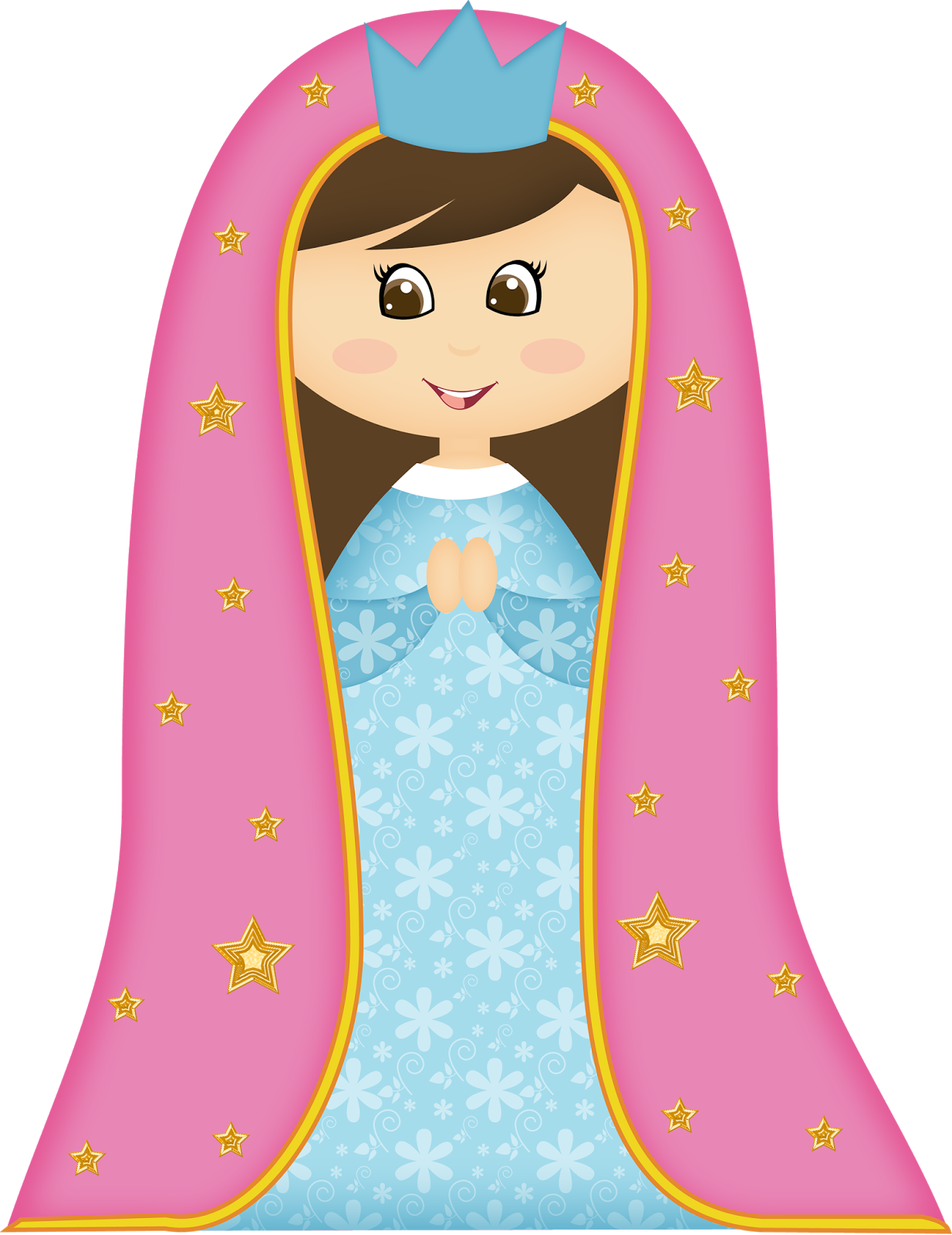 Ibgnhp Yhwyqfr Png Anjos - Imagem De Nossa Senhora Aparecida Em Desenho Png Clipart (1234x1600), Png Download