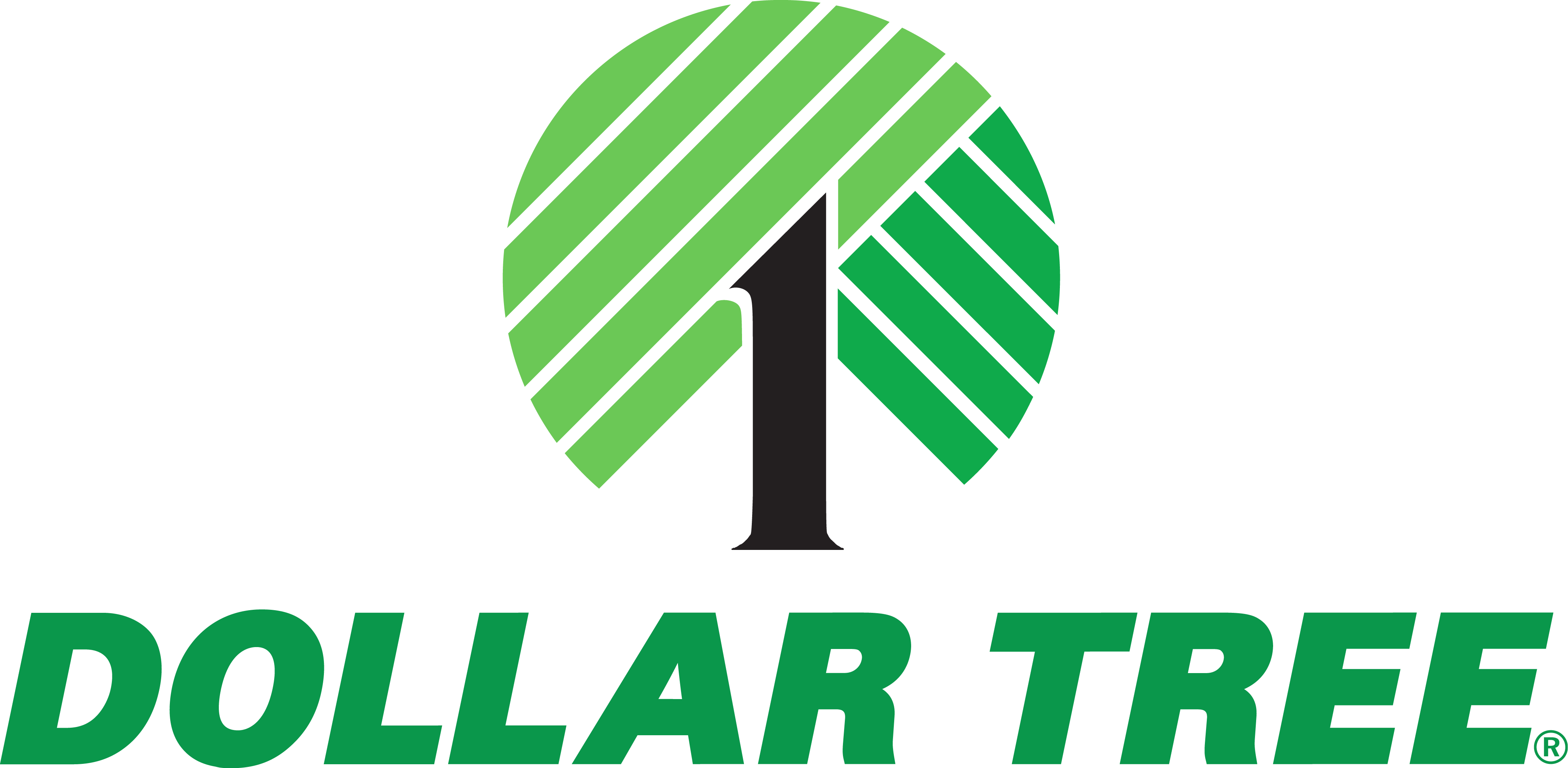 Transparent Dollars Clipart - Dollar Tree - Png Download (4163x2039), Png Download