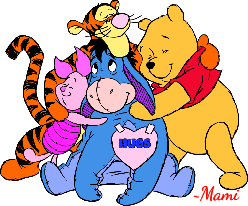 Winnie The Pooh Cartoon Drawing Clipart (1024x852), Png Download