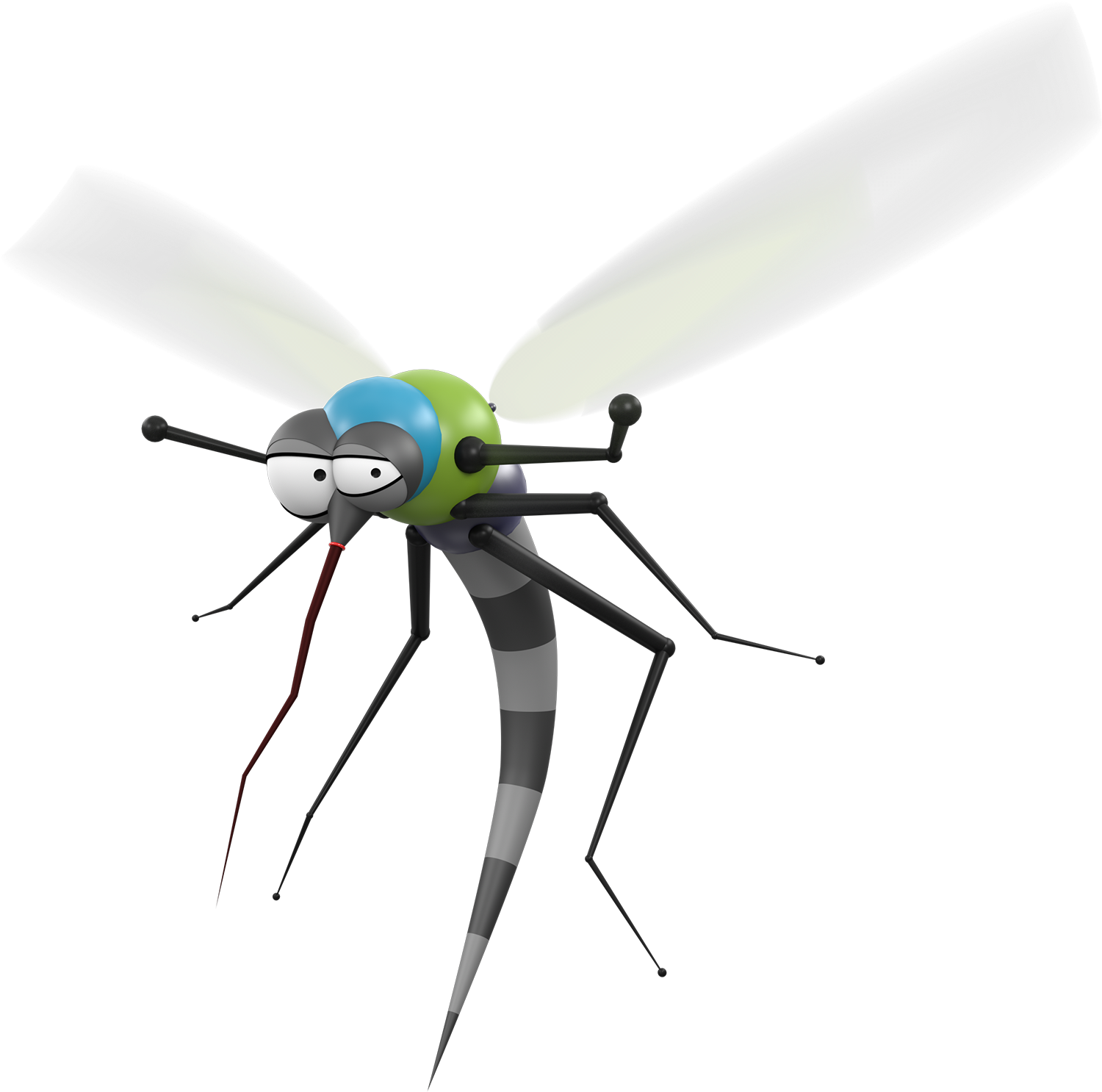 Mosquito Clip Crazy - Mosquito Selfie - Png Download (1500x1500), Png Download