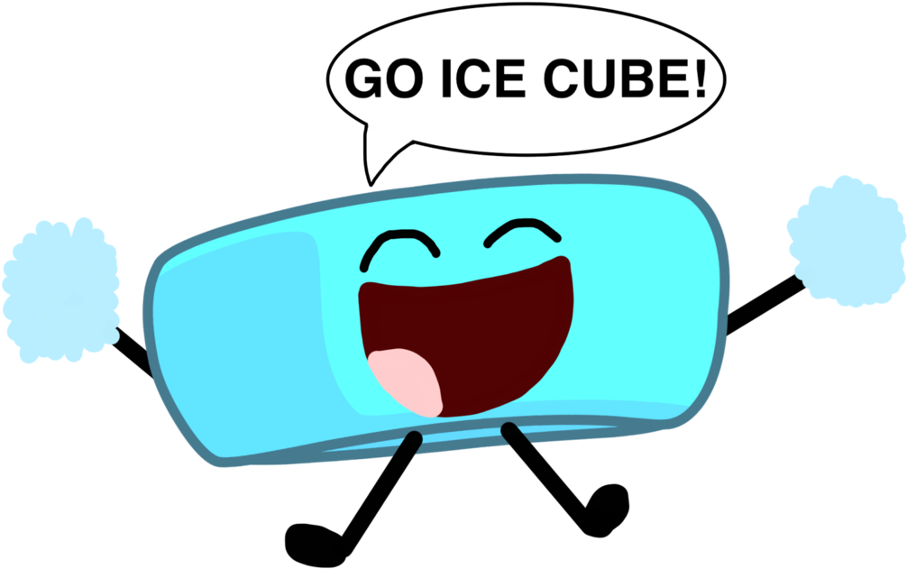 Transparent Clipart Creator - Bfdi Ice Cube And Bracelety - Png Download (1006x631), Png Download