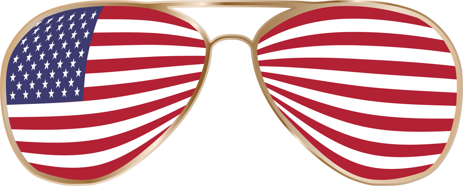 Download Sunglasses,vision Care,eyewear American Flag Glasses Png