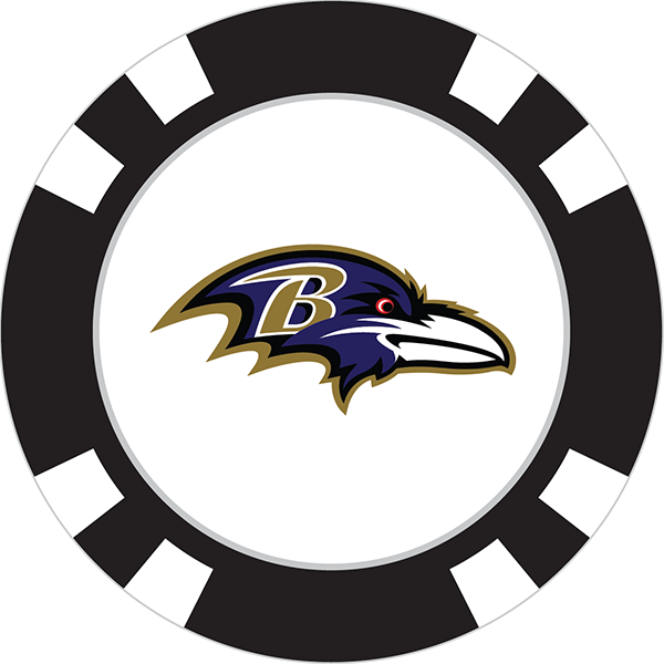 Ravens Football Clipart Image Library Download Poker - Bruins Poker Chip - Png Download (600x600), Png Download