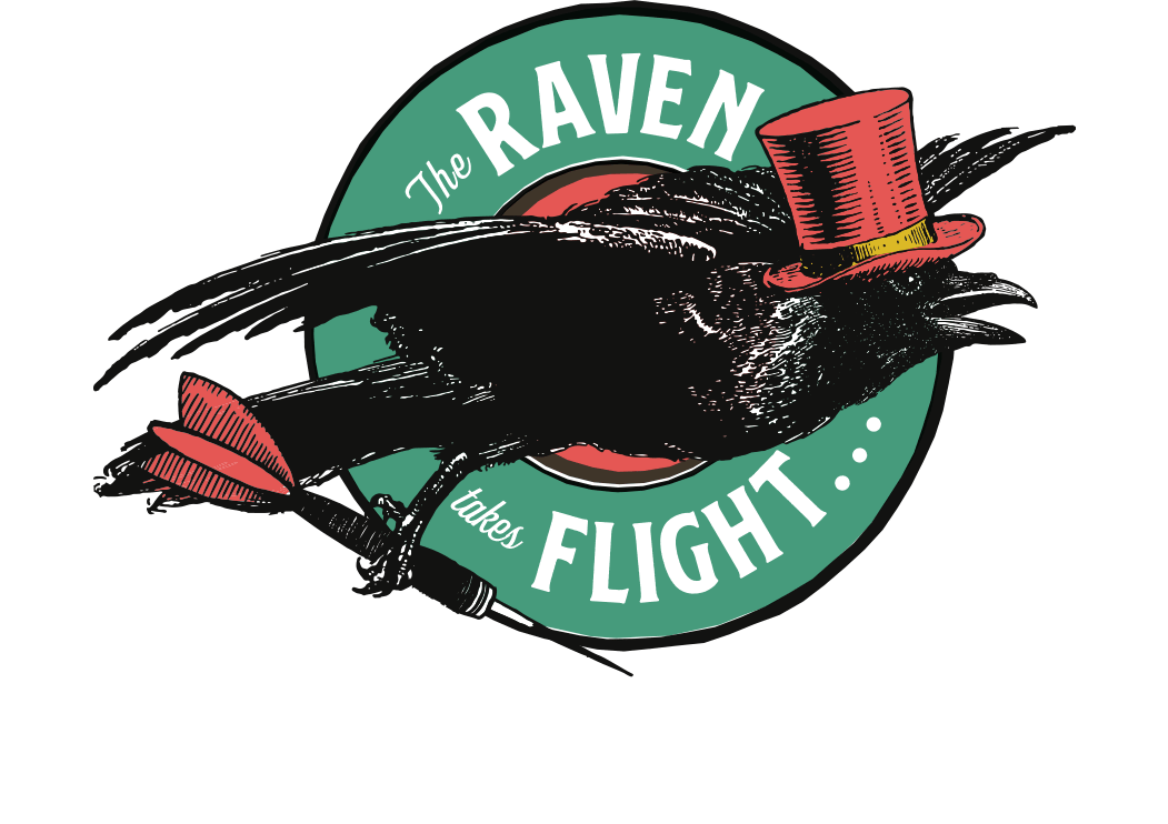 Take Flight - The Raven Clipart (1051x742), Png Download
