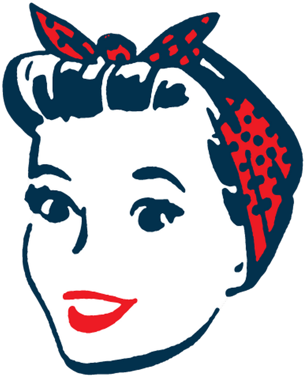 Pin Up Vector Face Girl Clipart (800x800), Png Download