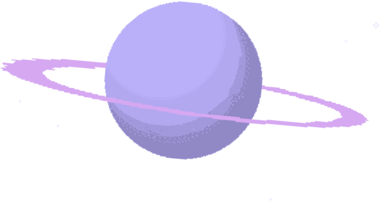 Transparent Saturn Aesthetic, Picture - Aesthetic Transparent Planets Png Clipart (1024x1024), Png Download