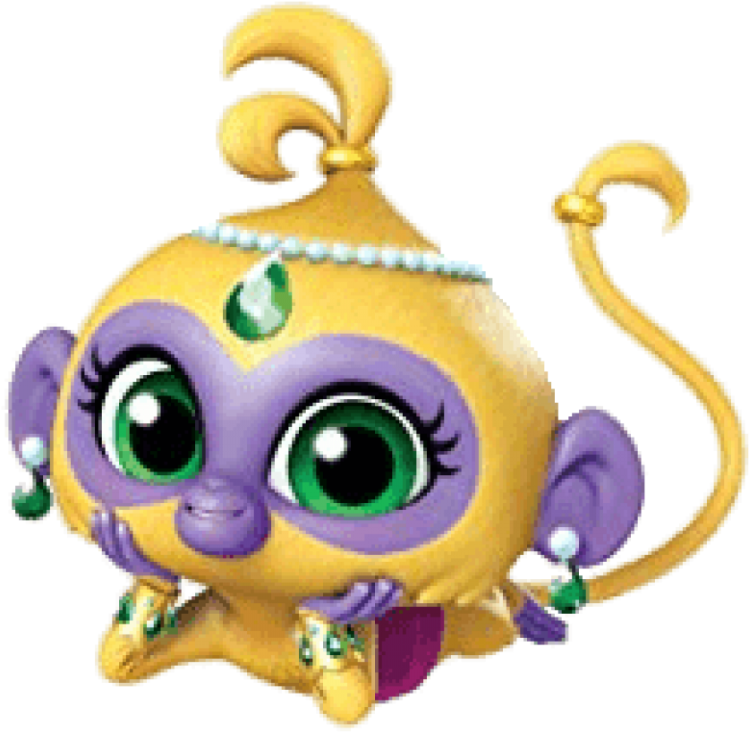 Free Png Download Shimmer And Shine Talah Clipart Png - Shimmer And Shine Characters Pets Transparent Png (837x818), Png Download