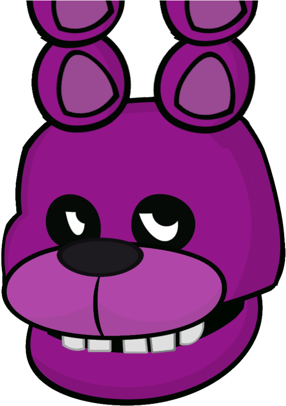 Bonnie Cliparts Free Download Freddy Fazbear Head Drawing Png Download Full Size Clipart 5628166 Pinclipart
