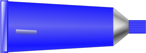 Color Tube Blue Cyan Png Images - Plastic Clipart (600x600), Png Download