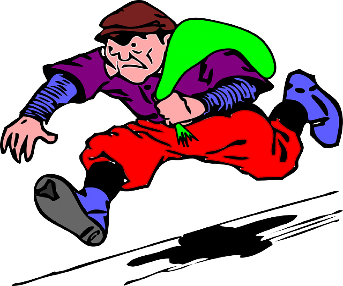 Robber Clip Art - Png Download (1200x1000), Png Download