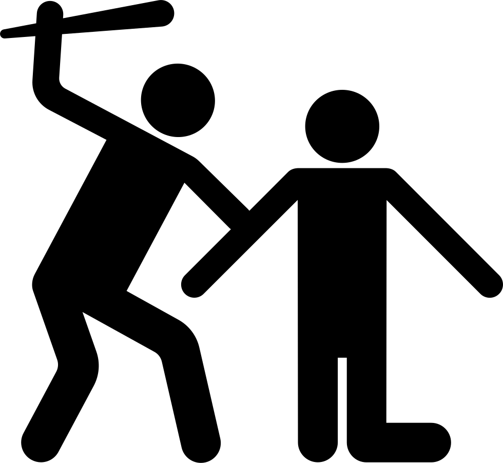 Fighting People Svg Png Icon Free Download - Transparent Fighting Clipart (980x902), Png Download