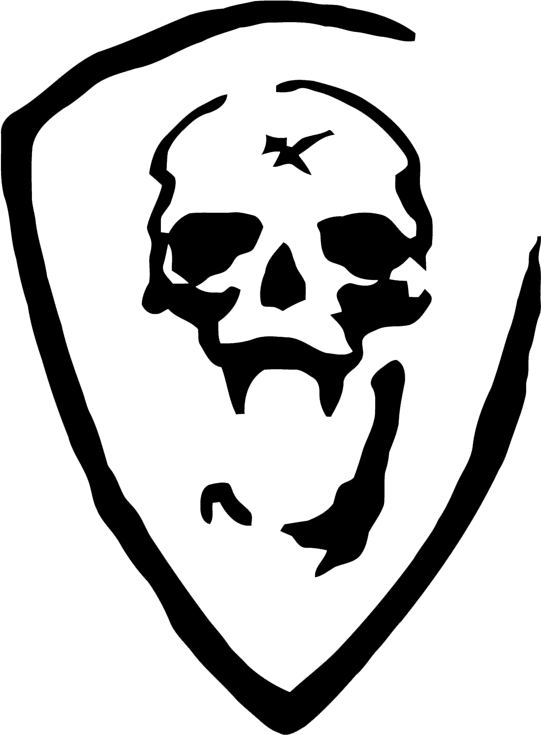 Walled Image Deadea - Illustration Clipart (1342x1700), Png Download