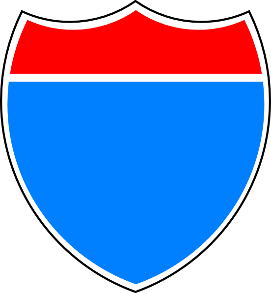 Horizontal Clipart Highway - Football Club Logo Template - Png Download (552x596), Png Download