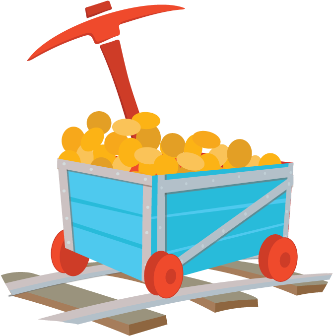 Mine-cart Clipart (720x720), Png Download