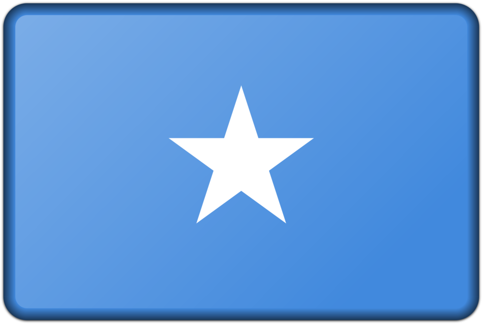 Blue,electric Blue,star - Somalia Flag Clipart (1125x750), Png Download