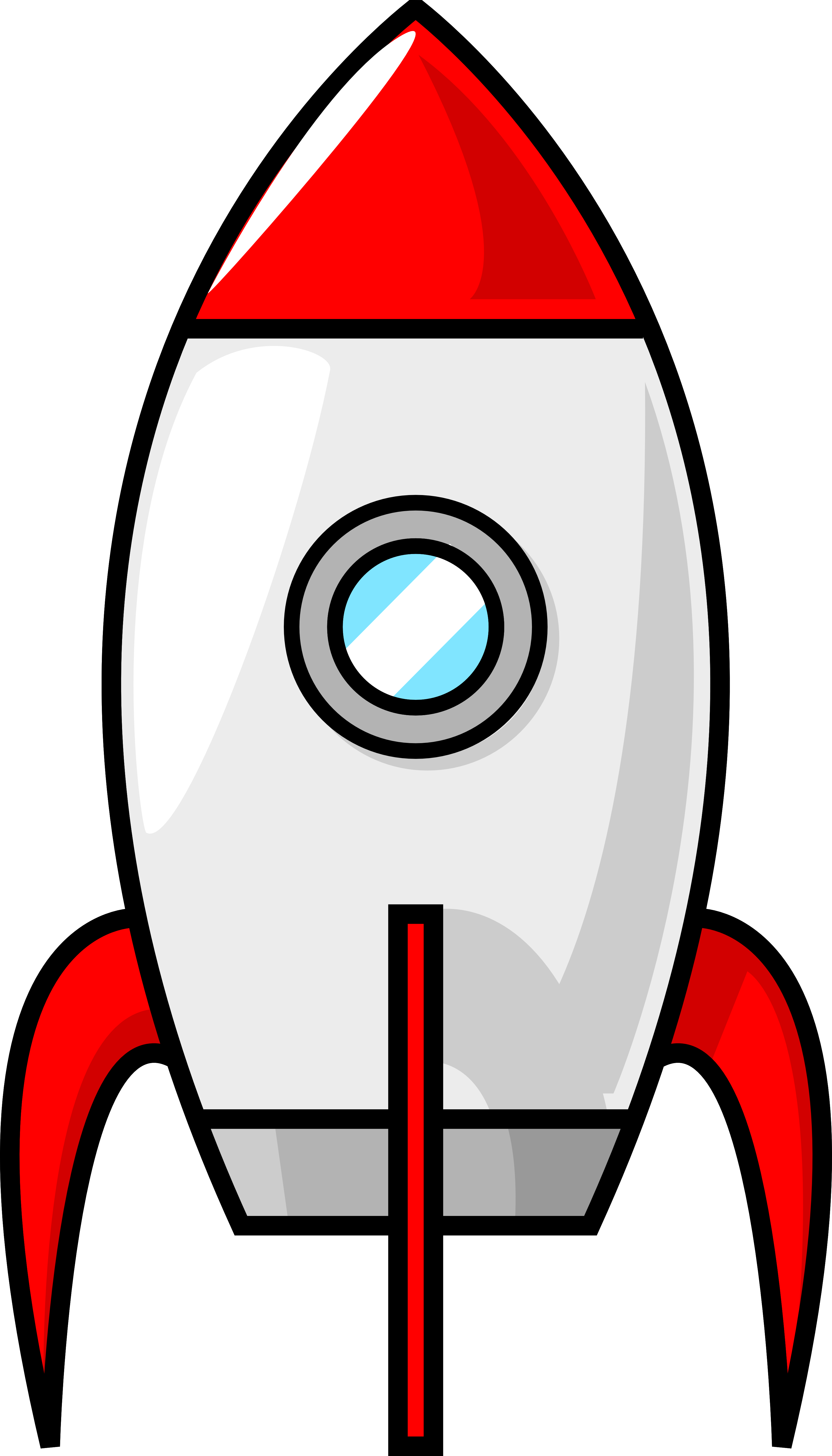 Rocket Clipart - Png Download (3333x5829), Png Download