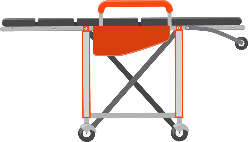 Transparent Hospital Bed Clip Art - Mattress - Png Download (1020x584), Png Download