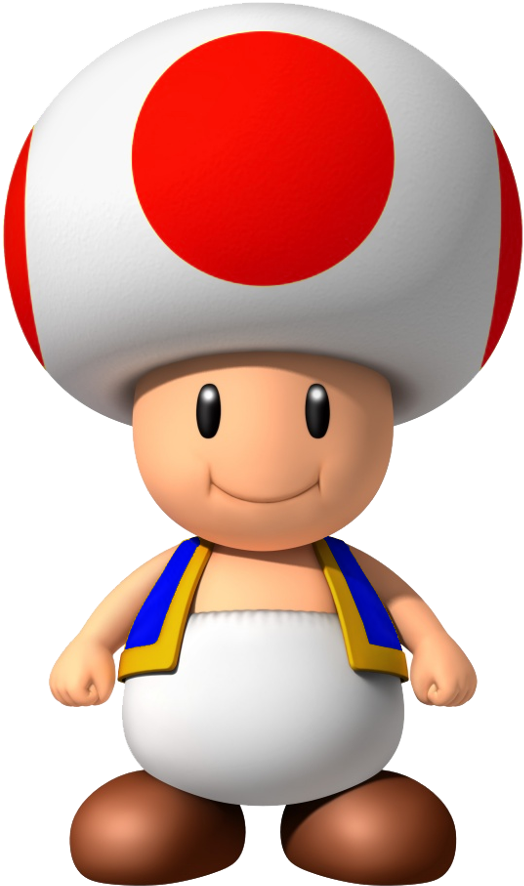 Personajes De Bros Buscar - Mario Bros Wii Blue Toad Clipart (1000x1000), Png Download