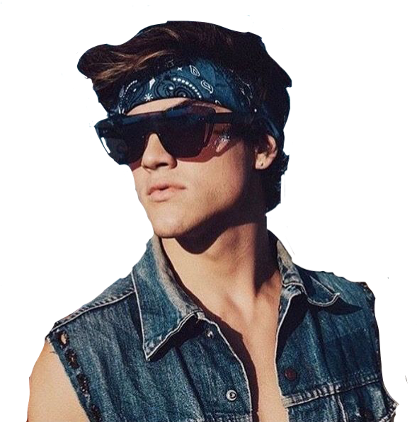 Dolan Twins Ethan Youtube Hq Image Free Png Clipart - Ethan Dolan Coachella 2017 Transparent Png (640x629), Png Download