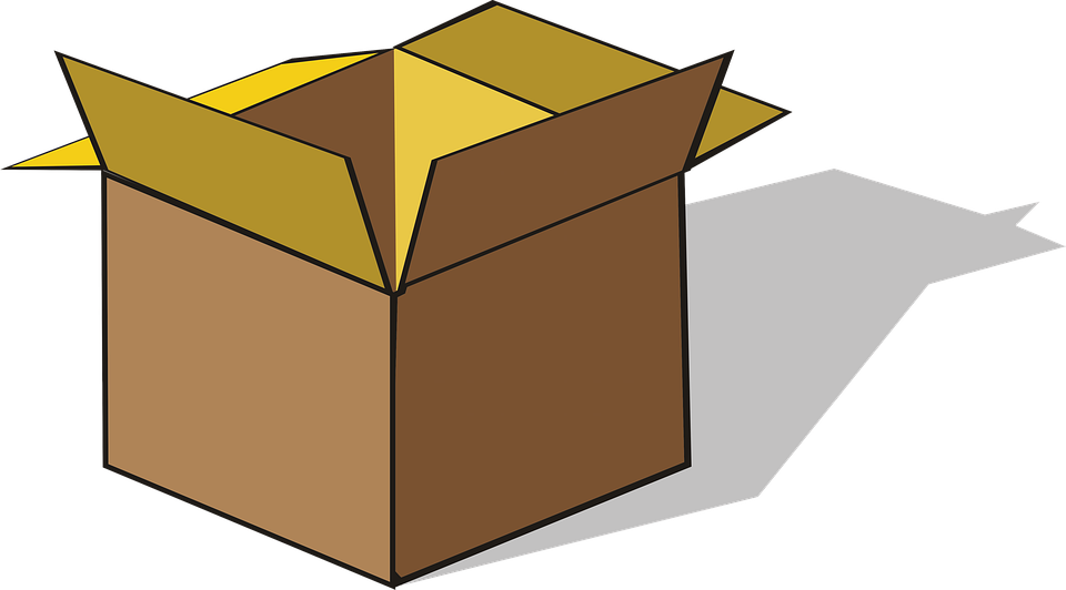 Box Clipart Storage Facility - Box - Png Download (960x532), Png Download