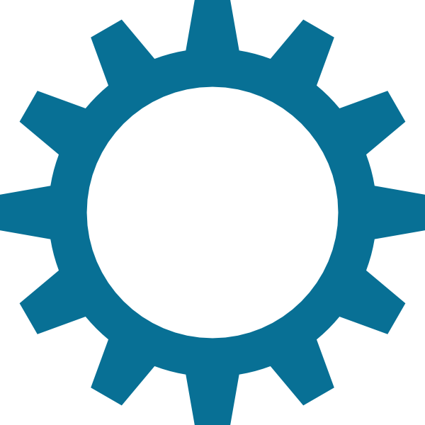 Gear Vector Png Clipart (600x600), Png Download
