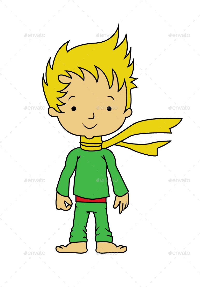 Transparent Adam And Eve Clipart - Le Petit Prince Clipart - Png Download (829x1186), Png Download