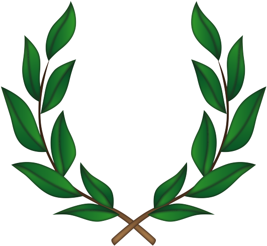 Laurel Emoji Clipart (595x595), Png Download