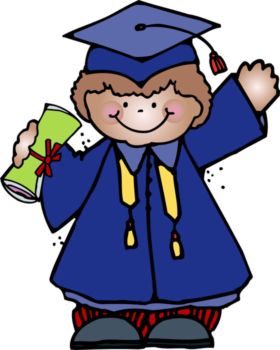 Amerimont Academy Cap Gown - Graduation Ceremony Clipart (560x700), Png Download