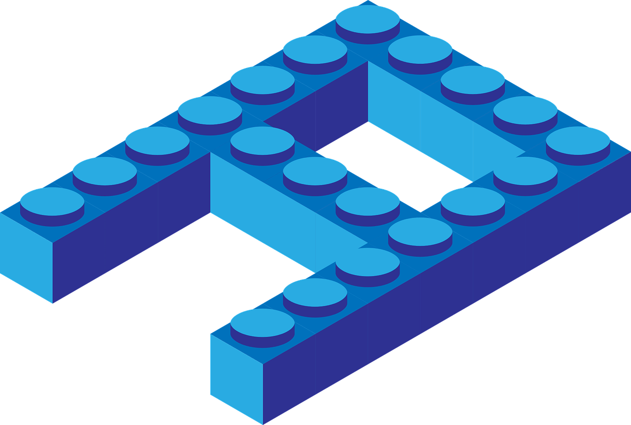 Lego Letter A - Alphabet Clipart (1280x862), Png Download