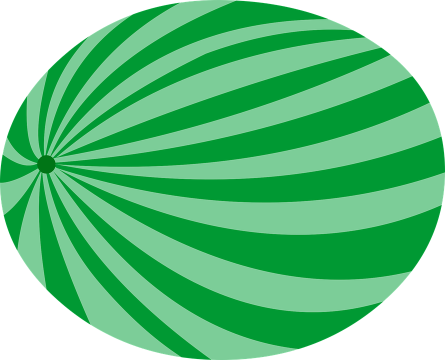 Transparent Free Watermelon Clipart - Quả Dưa Hấu Vector - Png Download (890x720), Png Download