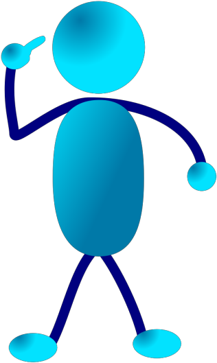 Bluenanpoint Png Clip Art - Stickman Clipart Transparent Png (600x600), Png Download