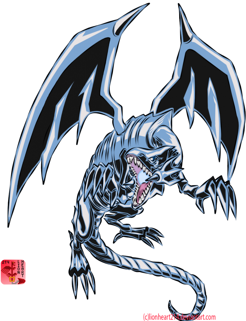 Blue Dragon Clipart At Getdrawings - Blue Eyes White Dragon Clipart - Png Download (788x1025), Png Download