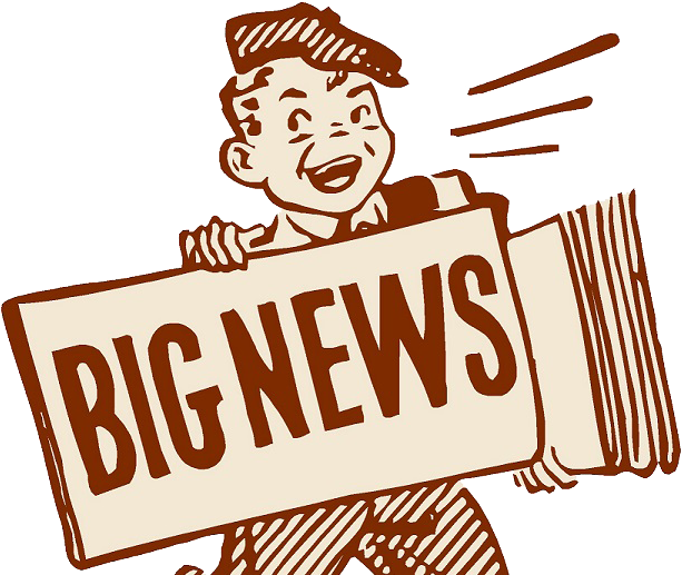 New Addition - Newsboy Clipart - Png Download (637x517), Png Download