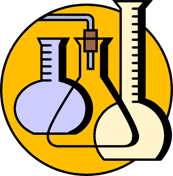 Chemistry Cliparts - Science Equipment Clip Art - Png Download (582x594), Png Download
