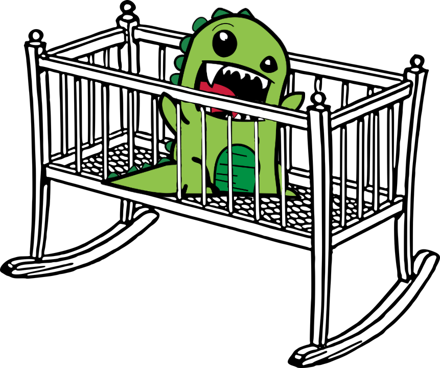 My Pet Dragon - Cradle Clipart - Png Download (861x720), Png Download