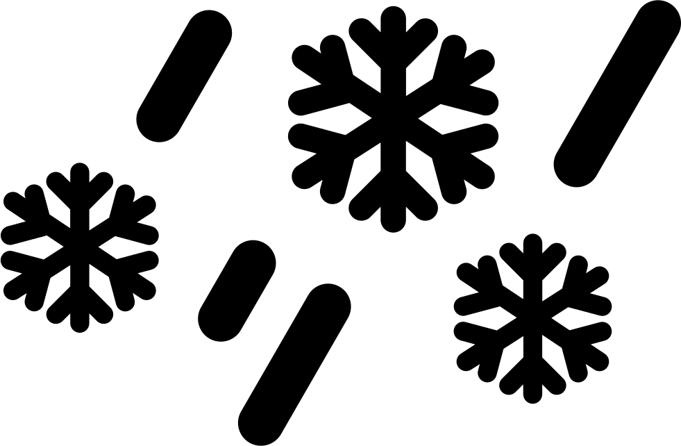 I Weather - Snowflake Icon Png Clipart (981x642), Png Download