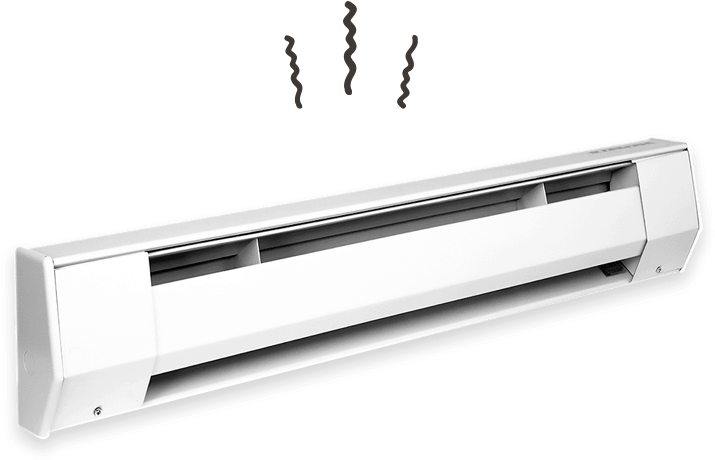 Only Use Baseboard Heaters In Occupied Rooms - Air Conditioning Clipart (715x460), Png Download