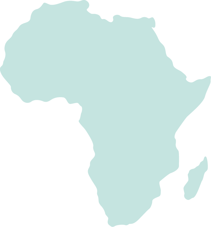 Beautiful Map Of Africa Clipart (678x727), Png Download