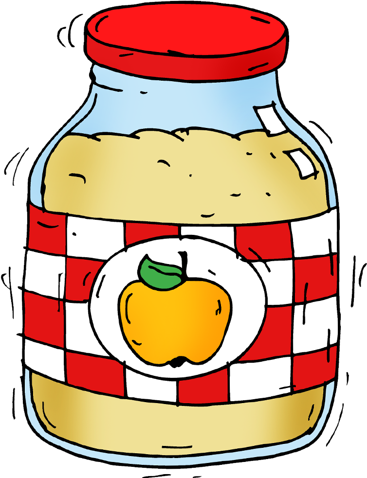 Transparent Mason Jar Wedding Clipart Apple Sauce Clip Art Png
