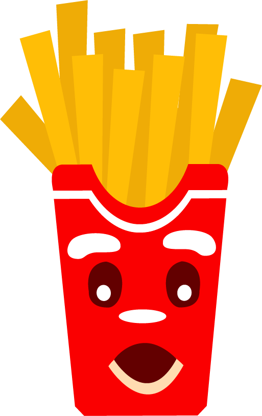 French Fries Clipart (513x814), Png Download