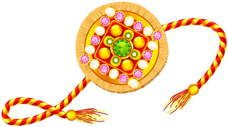 Rakhi Clipart Rakhi Design - Raksha Bandhan Images Png Transparent Png (796x425), Png Download